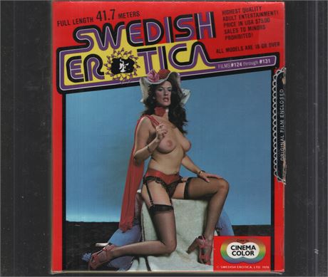 Swedish Erotica #125 Warm Milk Regular 8mm Film Reel 1978 Vintage 053025CBVHS