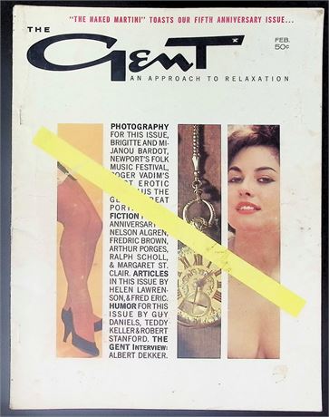 Gent Magazine Feb 1961 ft. Brigitte & Mijanou Bardot 091925AKNON-69