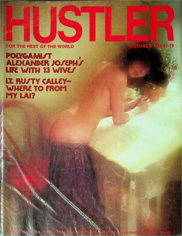 Hustler Magazine Ft. Alexander Joseph October 1975 070225RP-