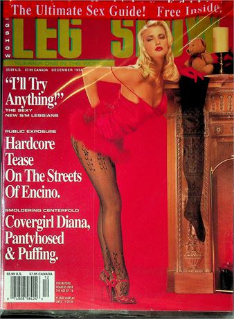 Leg Show Magazine Ft. Diana & The Streets Of Encino December 1994 061925RP-