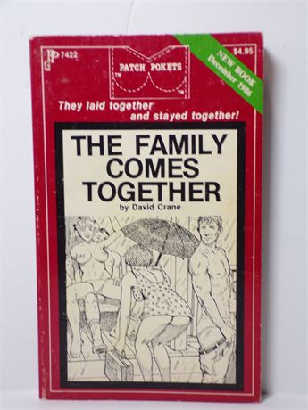 The Family Comes Together by David Crane, Paperback Novel 1980's Patch Pokets 7422 061125WP-91