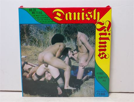 Danish Films #1003 Cuntry Pie 1976 Safety Film 8mm 88.39m Reel 051525WP