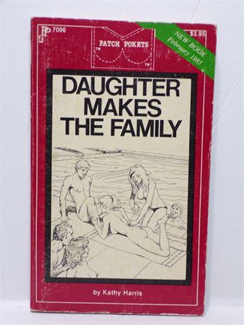 Daughter Makes the Family by Kathy Harris, Paperback Book 1983 Patch Pokets PP-7096 071125WP-36