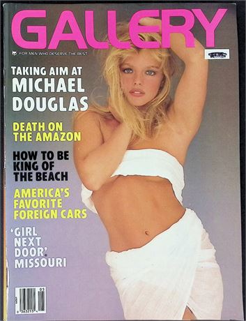 Gallery Magazine ft. Michael Douglas May 1989 120525AKP-47