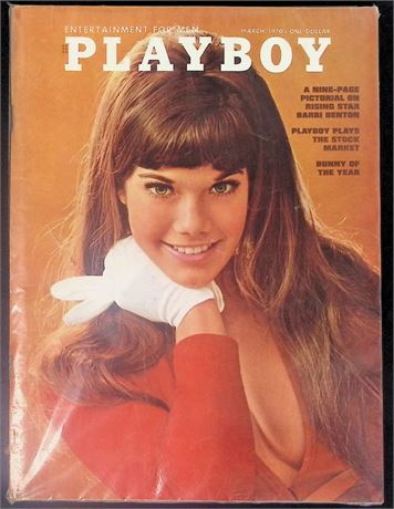 Playboy Magazine March 1970 ft. Barbi Benton 091925AKNON-47
