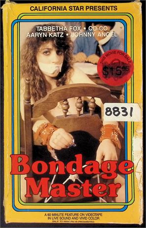 Bondage Master ft. Tabbetha Fox, Co-Co, Aaryn Katz BDSM/Fetish VHS California Star 120325AKVHS