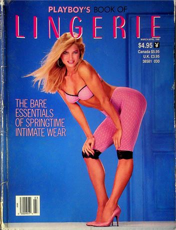 Playboy's Book Of Lingerie Magazine Ft. Tally Chanel March/April 1990 080925RP-