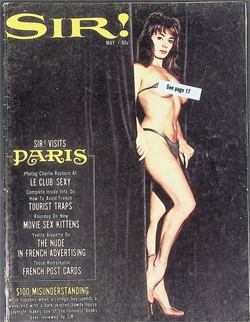 Sir! Magazine ft. Jilly Wally May 1964 120525AKP-21