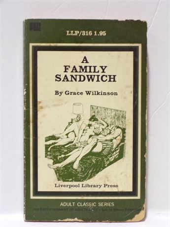 A Family Sandwich by Grace Wilkinson, Paperback Book 1970's Liverpool LLP/316 072825WP-62