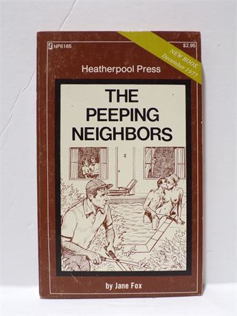 The Peeping Neighbors by Jane Fox, Paperback Book 1977 Heatherpool HP6165 091025WP-25