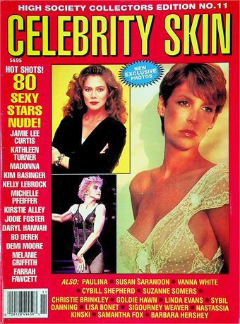 High Society Collectors Edition No.11 Celebrity Skin Magazine Ft. Jamie Lee Curtis 1990 071625RP-