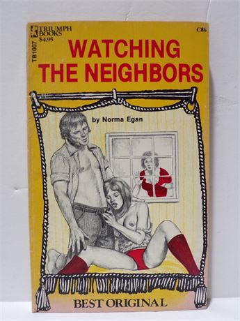 Watching the Neighbors by Norma Egan, Paperback Book 1977 Greenleaf Triumph TB1007 080525WP-65