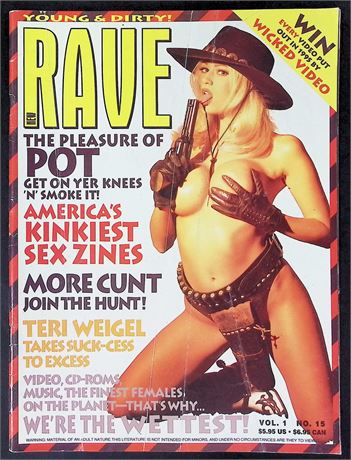 Rave Magazine ft. Teri Weigel Vol.1 No.15 1995 123025AKP-51