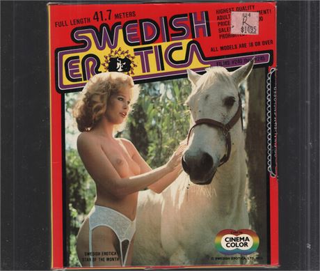 Swedish Erotica #243 Sweet Blonde Beauty Regular 8mm Film Reel 1979 Vintage 053025CBVHS
