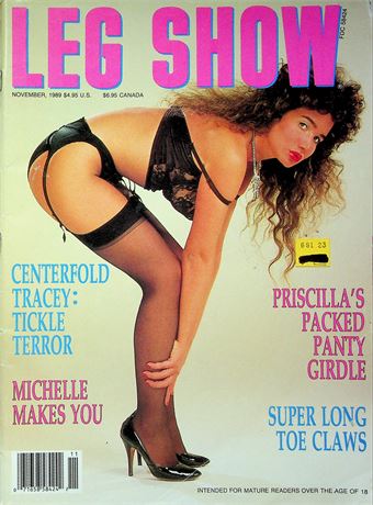 Leg Show Magazine Ft. Tracey & Priscilla November 1989 061225RP2-
