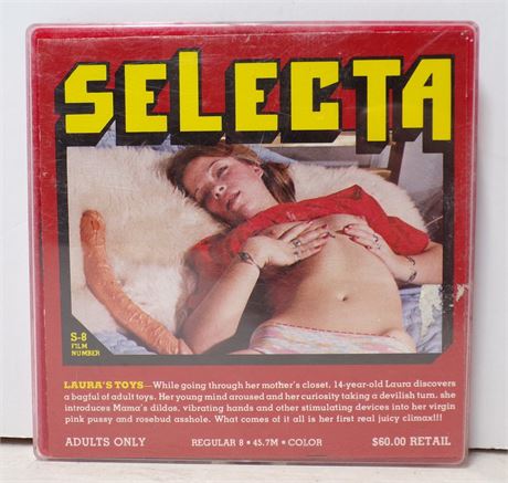 Laura's Toys, Selecta S-8 Vintage Regular 8mm Film Reel 45.7m 051525WP
