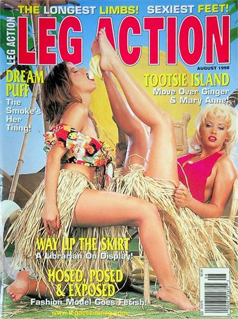 Leg Action Magazine Ft. Isle Of Lost Soles August 1998 070825RP-