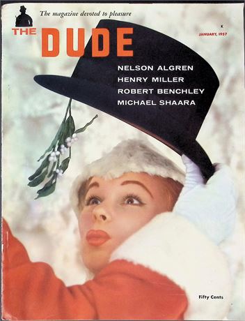 Dude Magazine w/ Arlene Rogers January 1957 011226AKP-45