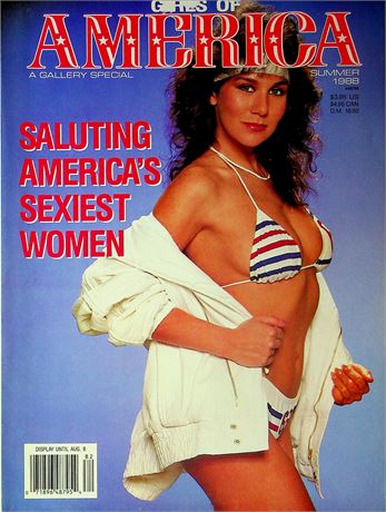 Girls Of America Magazine Ft. Brett & Donna Summer 1988 081225RP-