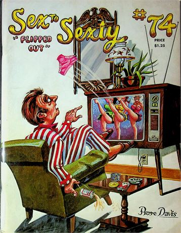 Sex To Sexty Magazine "Flipped Out" Issue No.74 082325RP-