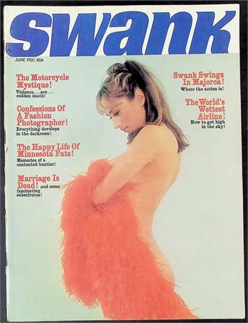 Swank Magazine ft. Minnesota Fats June 1968 111925AKP-56