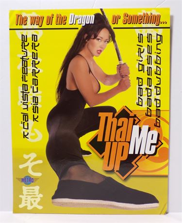 Asia Carrera in "Thai Me Up" 1997 Metro Video Ad Slick Sheet 060425WP-37