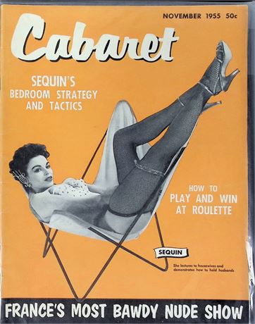 Cabaret Magazine Nov 1955 112925AKP-36