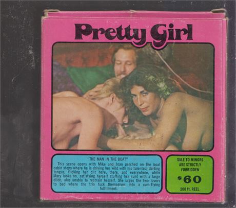 Pretty Girl #26 The Man in the Boat Regular 8mm Film Reel Vintage 072525AVHS