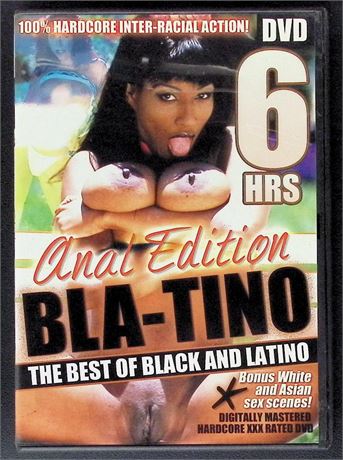 Anal Edition Bla-Tino The Best of Black and Latino 6 Hour Adult DVD 081225ADVD