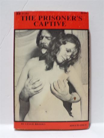 The Prisoner's Captive by Leslie Brooks, Paperback Book 1978 Greenleaf Bondage SC262 091025WP-45