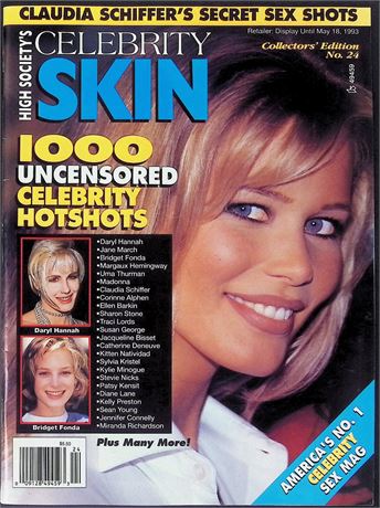 Celebrity Skin Magazine #24 w/ Daryl Hannah February 1993 011226AKP-80
