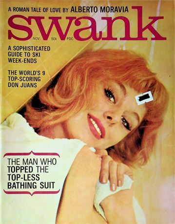 Swank Magazine Tale Of Love By Alberto Moravia November 1964 061325RP-