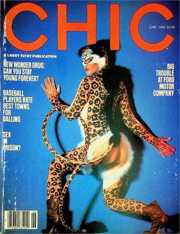 Chic Magazine Ft. Dave Gardner & Jacqueline June 1980 062325RP