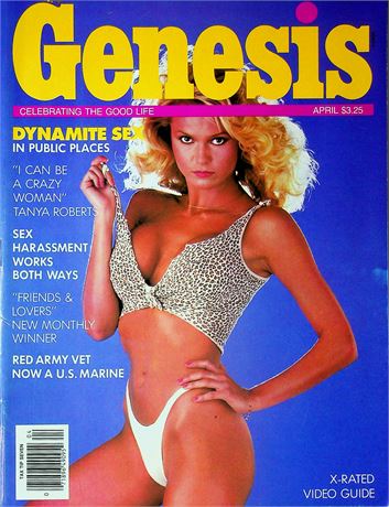 Genesis Magazine Ft. Tanya Roberts & Jacki April 1983 082325RP-