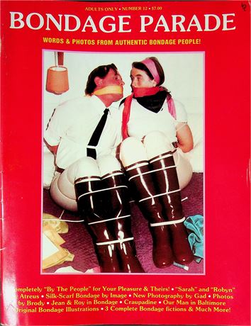 Bondage Parade Magazine Ft. Sarah & Robyn No.12 April 1984 061725RP-