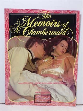 Krista Lane in Memoirs of a Chambermaid, Firelight Romance 80's Promo Slick Ad Sheet 051925WP-43