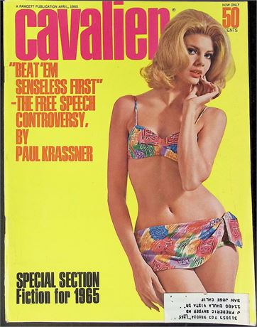 Cavalier Magazine ft. Jo Starr April 1965 120425AKP-74
