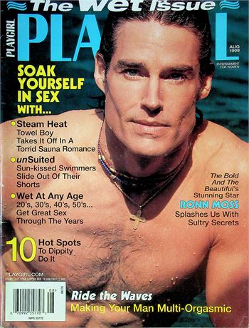 Playgirl Magazine Ft. Ronn Moss & Shannon Fuller August 1999 062525RP-