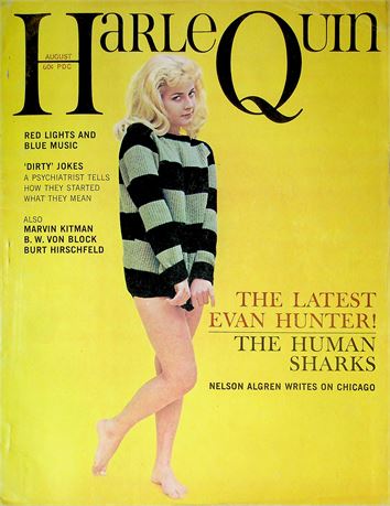 Harle Quin Magazine Nelson Algren Writes On Chicago August 1963 060725RP