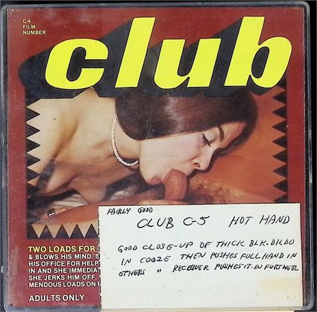 Club #C-5 Hot Hand ft. Vanessa del Rio Adult Super 8mm Film 122225AKVHS2