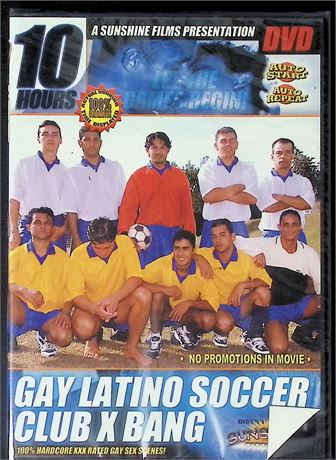 Gay Latino Soccer Club 10 Hour Gay DVD Sunshine Video 010526AKDVD