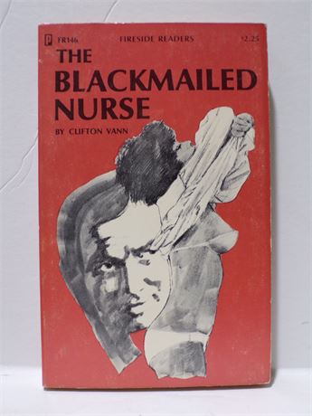 The Blackmailed Nurse by Clifton Vann, Paperback Book 1977 Publishers Con FR-146 091025WP-74