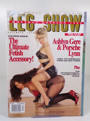 Leg Show Magazine Holiday/December 1993 Ashlyn Gere & Porsche Lynn 102725WP