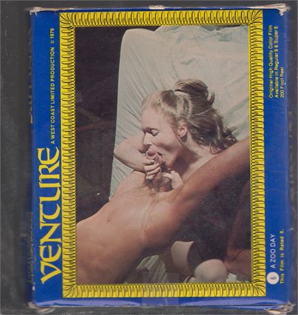 Venture #6 A Zoo Day, West Coast Limited Super 8mm Film Reel Vintage 071425AVHS