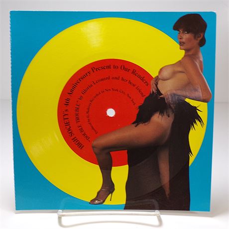 High Societym "Double Trouble" by Gloria Leonard & Friend, Promo Magazine Vinyl 102625WP