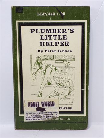 Plumber's Little Helper by Peter Jensen, Paperback Book 1970's Liverpool LLP-443 071125WP-13