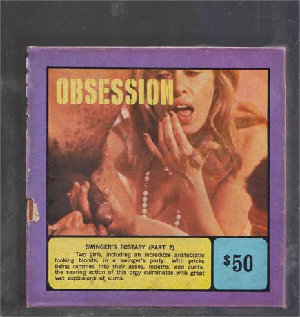 Obsession #5 Swinger's Ecstasy, Lea McLoud, Sunshine, Regular 8mm Film Reel Vintage 071425AVHS2