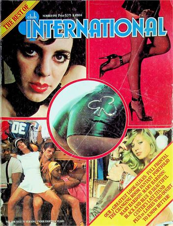 Club International Magazine Ft. Vicky & Jackie No.1 1977 061025RP2