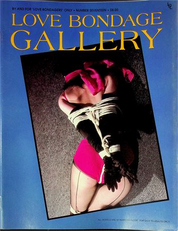 Love Bondage Gallery Magazine Lira Ross & Allison Brach No.17 May 1991 061725RP-