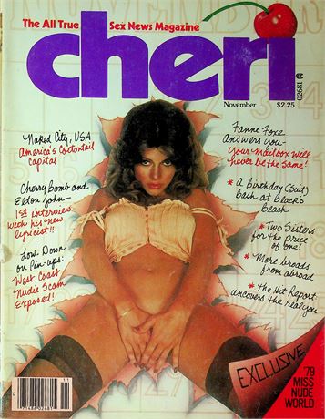 Cheri Magazine Ft. Miss Nude World & Tiger Lily November 1978 080625RP-